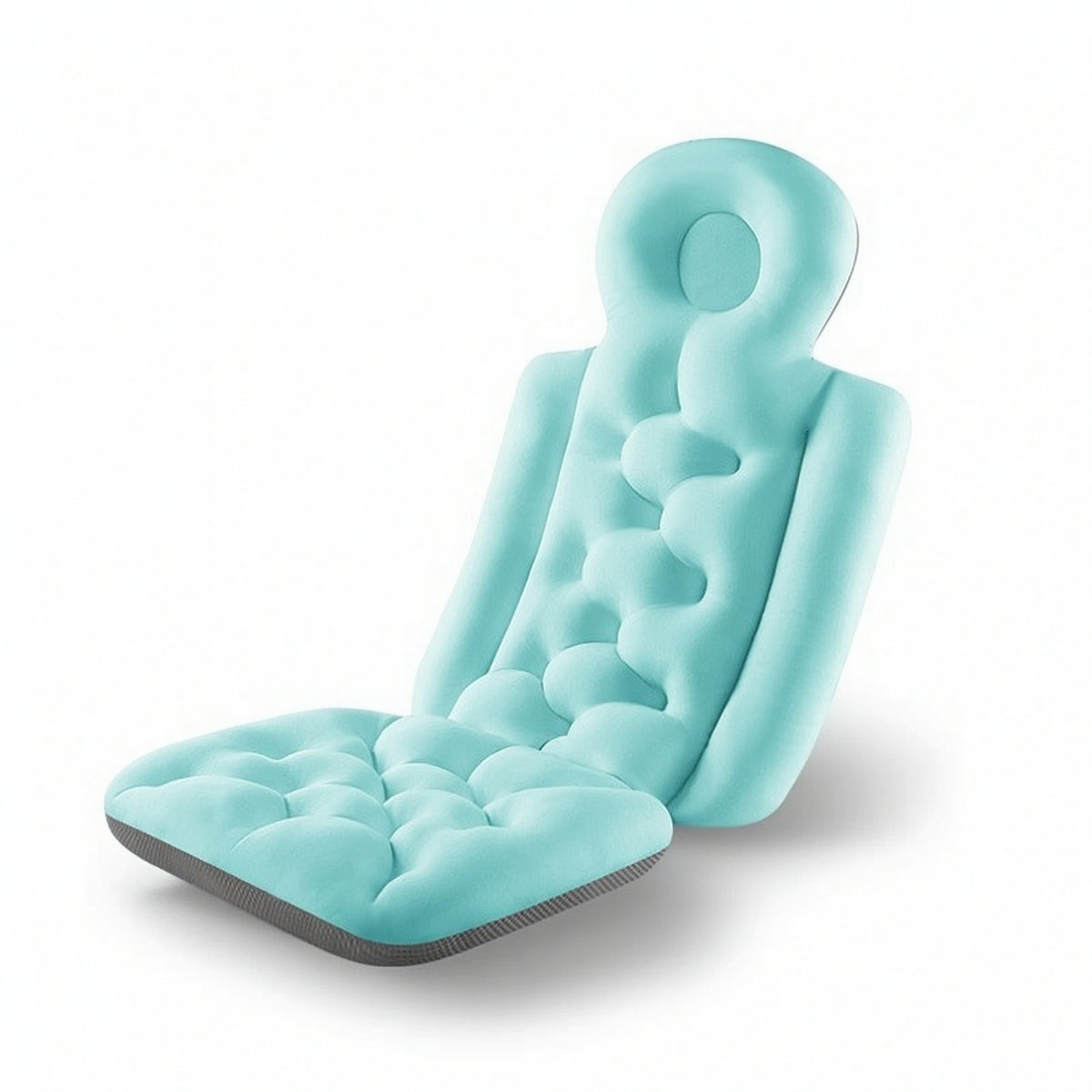 Full Body Bath Pillow Supportive Bathtub Cushion with Headrest Bath Pillow with Headrest One-Piece Contoured for Adults