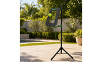 Pickleball Topspin Training Equipment with Tripod Freestanding Pickleball Hand-Eye Coordination Deflection Board for Garage