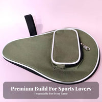 Proceed Urd Shape Racket Cover Portable Proceed Urd Shape Racket Bag Table Sport Paddle Case External Sphere Pocket Table