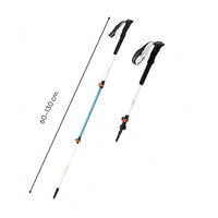 Wrist Strap Telescopic Trekking Pole Lightweight Aluminum Trekking Poles Long-Lasting Adjustable Walking Pole Foldable