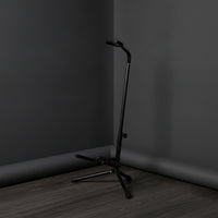 Portable Folding Guitar Stand Padded Tripod Guitar Stand Compact Universal for Guitarists, Beginners