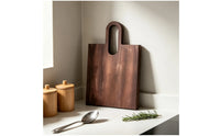Walnut Serving Board Built-in Handle Cutout Kitchenware Thick Kitchen Item
