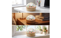 Stress-Relief Steamed Bun Compress Toy Cute Bun Compress Toy Soft Pearly for Children, Adults, Office, Desk