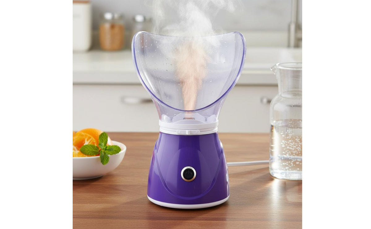 Moisturizing Facial Steamer Single-Button Operation Hot Mist Facial Steamer For All Skin Types