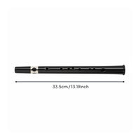 9-Tone Flute Blow Piece Included Pocket Saxophone Comes with Fingering Chart Mini Saxophone for Beginners, Rehearsal Travel, Performance