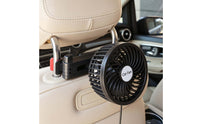 Car Fan with Adjustable Arm Lightweight Car Cooling Fan Wired for Road Trippers