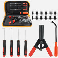41 Pieces Plastic Rivet Kit With Storage Case Quick-Release Rivet Set