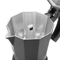 Aluminum Electric Moka Pot Coffee Maker with EU Plug 220V
