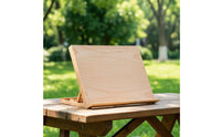 Portable Wooden Tabletop Easel Compact Tabletop Painting Easel Easy to Store Drawing Stand Stable for Artists, Students, Beginners, Home Workspace, Studio, Classroom