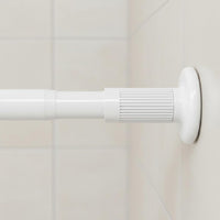 Multi-Purpose Telescopic Tension Rod Wall-Safe No-Drill Closet Rod Heavy Duty Household Hardware Non-Slip Ends for Bathroom