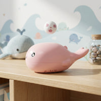 One-Button Whale Toy with Floating Balls Interactive Whale Floating Ball Toy Cartoon for Babies