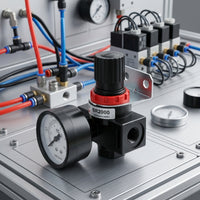 Air Pressure Regulator Adjustable Valve Accurate for Workshop, Mechanics, DIYers