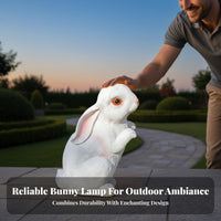 Energy Saving Solar Rabbit Light Weatherproof Bunny Garden Light Automatic On/deactivated for Null