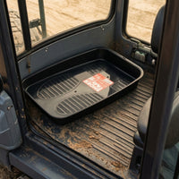 Excavator Cab Floor Tray Water Resistant Plastic Boot Mat Easy to Clean