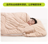 #子母睡袋四季通用#睡袋秋冬款成人家用保暖加厚新式办公室午休