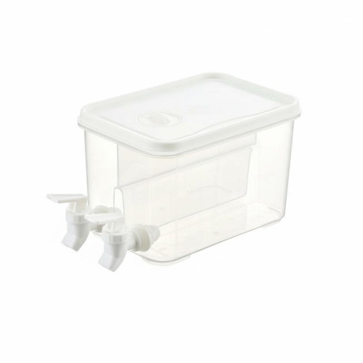 Heat Resistant Large Capacity Water Jug with Tap Easy to Clean Refrigerator Drink Dispenser Leakproof Lid Cold Brew Pitcher with Spigot for Party, Picnic