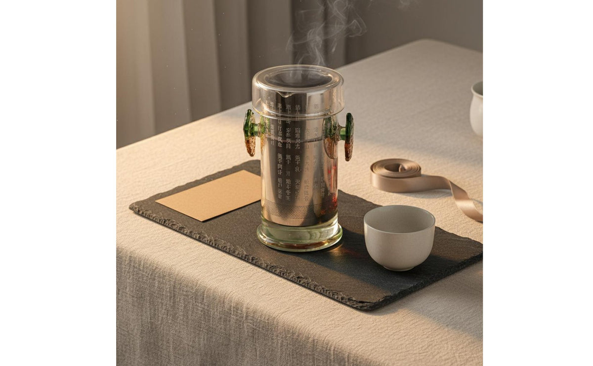 Kung Fu Tea Set with Glass Teapot