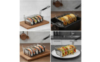 Taco Fryer Basket with Loop Handle Curved Fryer Basket Convenient Taco cover Holder for Food Service