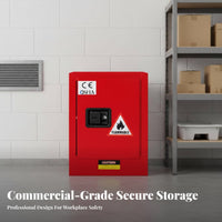 Storage Cabinet Twin-Wall Construction Cabinet Lockable for Researchers, Mechanics, Factories, Workshops, Workshop