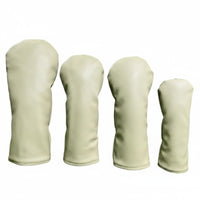 Blank Sporting Headcover Elastic Fit Sporting Club Headcover Driver Course Wood Cover Utility Club Cover Easy On and Detachable