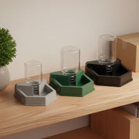 Automatic Water Feeder Anti-Drowning Small Pet Water Bowl Easy to Clean for Breeding Box, Terrarium