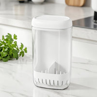 Produce Storage Container Keeper Clear Produce Storage Container Saver Rectangular Refrigerator Storage Container with Lid for Home Cooks