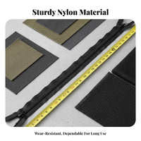 Heavy-Duty Continuous Coil Zipper Long-Lasting Zipper by the Yard Firmly Interlocked Teeth Sewing Supply Easy to Install for Outdoor Gear Makers, DIY Enthusiasts, Tent Production, Agriculture, Luggage Making, Upholstery