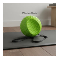 Golf Arm Position Swing Training Device Adjustable Strap Posture Correction Aid Portable Swing Connection Ball for Beginners, Golfers, Driving Range