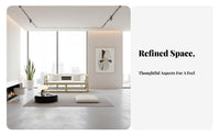 Minimalist Design Metal Frame Sofa and Table Set Modern Aesthetic Reception Seating High-Temperature Baked Finish Lounge Furniture Strong Load-Bearing Capacity for Business Owners, Office Managers, Interior Designers, Waiting Room, Hotel Lobby