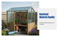 Fiberglass Sunroom Panel, FRP Transparent Roofing Sheet, Rainproof, Heat Insulation, Multi-Thickness