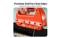 Steel Blade 45 Degree Border Planer Long-Lasting V-Channel Hand Planer Efficient Trimming for DIY Enthusiasts, Construction Site