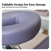 Adjustable Bed Massage Cradle Stable Construction Foldable Design for Apartments