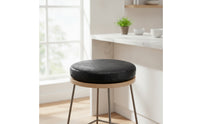 Round Seat Cushion Sponge-Filled Replacement Seat Pad Resilient Round Upholstery Foam for Stools, Swivel Chairs, Counters