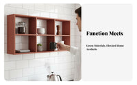 Geometric lattice Shelf Multi-Functional Hanging Rack Space-Saving adaptable Use for Apartment Dwellers, Renters