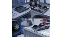 Sturdy Battery Tray with Clamp Long-Lasting Battery Tray with Hold down Clamp Anti-Vibration Hardware Corrosion-Resistant for DIY Mechanics