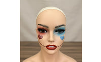 Hairpiece Display Head Semi-Matte Finish Pin Insertable Mannequin Head Stable Base Hat Display Stand Prop for Show