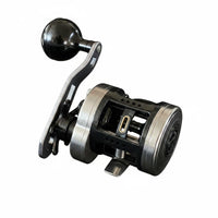 Brake Baitcaster Anti-Seawater Metal Reel 6.3:1 Gear Ratio High-Speed Reel for Sea Anglers
