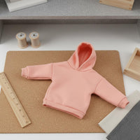 1/6 Scale Hoodie Drop Shoulder Scale Model Hoodie Loose Fit Action Figure Clothes for Hobbyists, Toy Photography