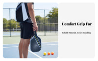 Pickleball Paddle Set Lightweight Pickleball Racket Kit Sports Equipment Guarded Paddle Border for Outdoor