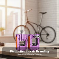 2 Pieces Folding Bike Pedals Long-Lasting Construction Folding Cycle Pedal