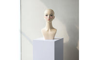 Hairpiece Display Stand Mannequin Head Elegant Mannequin Head Bust Stable for Cosplayers