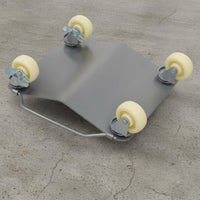 Easy to Use Car Moving Dolly Swivel Wheels Motorcycle Moving Dolly Heavy Duty Thick Steel Plate for Property Personnel, Garage Workers, Mechanics, Parking Lot, Repair Shop