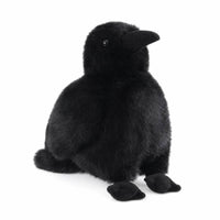 Crow Stuffed Toy Soft-Feathered Crow Doll Stuffed Soft and Fuzzy Bird Doll for Bedroom, Desk