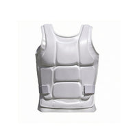 Fighting Arts Chest Protector Close Fit Sparring Vest with Straps Padded Chest Protector with Back Strap for Fighters, Gym