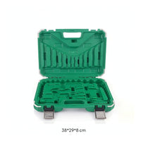 Empty Tool Case with Handle Plastic Tool Storage Case Toolbox Portable Long-Lasting for Diyers, Garage, Workshop
