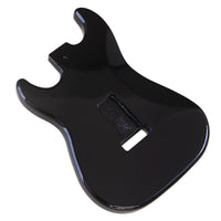 Glossy Guitar Body with Wire Path Solid Guitar Body with Routed Cavities Gloss for Luthiers