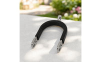 Compact Spurs with Rubber Cover Slimline Spurs with Straps Long-Lasting Equestrian Spur for Horse Riders, Equestrians, Horseback Riding