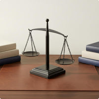 Decorative Balance Scale Stable Base Tabletop Decor Space Saving for Desk, Shelf