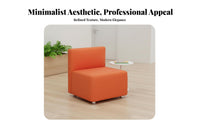 Modern Aesthetic Reconfigurable Modular Seating System Customizable Layout Configurable Block Seating Space-Saving Commercial Furniture High-Density Foam for Interior Designers, Families, Reception Area, Early Learning Centers, Lounging, Social Gatherings