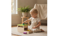 Vision-Tracking Toy Sensory Peg Toy with Track Learning Set Hands-on Colorful for Toddlers, Playroom, Preschool
